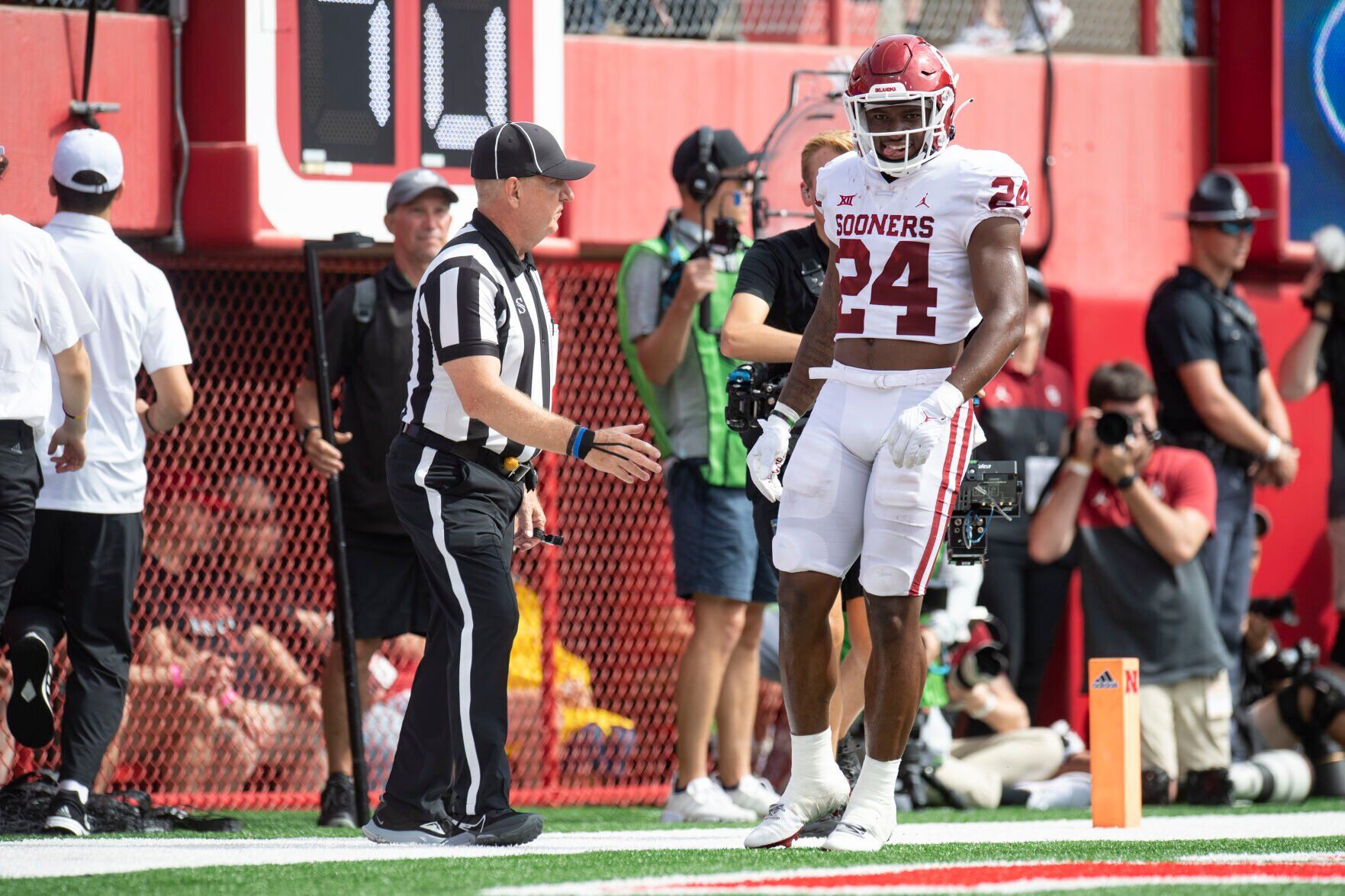Oklahoma vs. Nebraska, 9.17